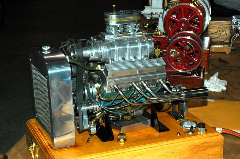Miniature scratch built model engine show, (these little engines