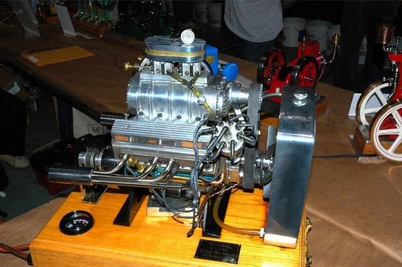 Miniature scratch built model engine show, (these little engines