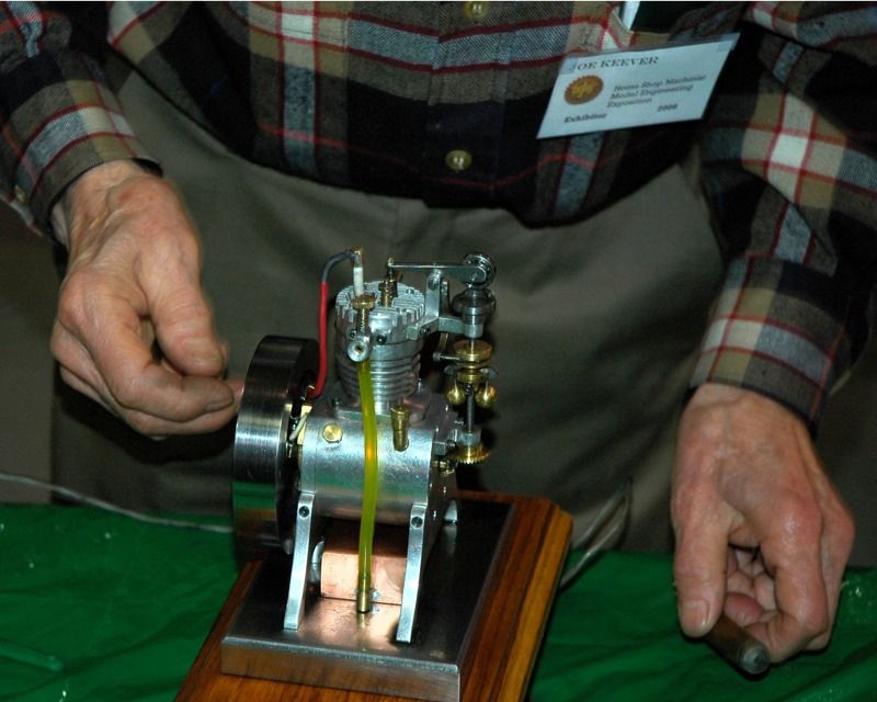 Miniature scratch built model engine show, (these little engines