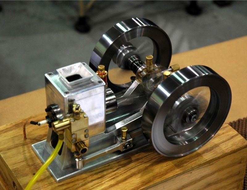 Miniature scratch built model engine show, (these little engines