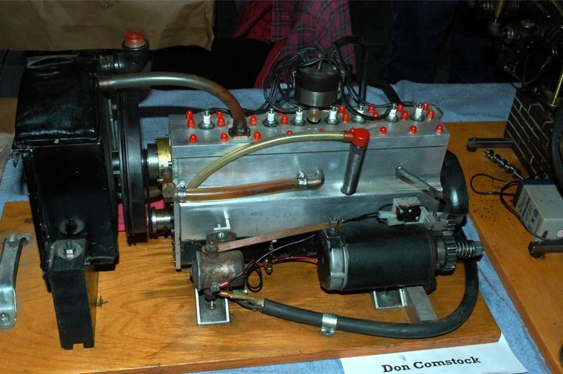 Miniature scratch built model engine show, (these little engines