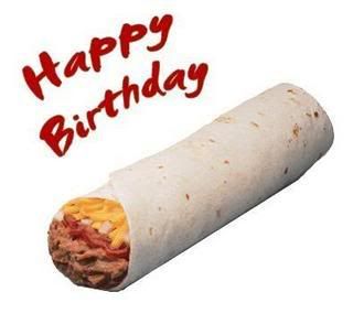 Birthday Burrito