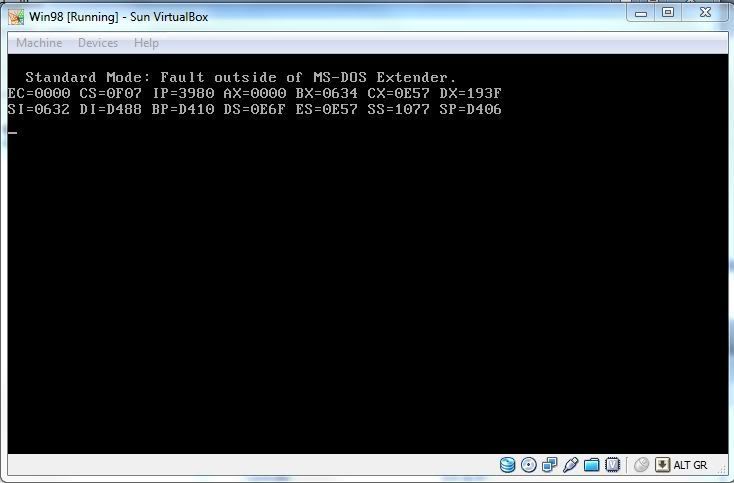 Virtualbox guest additions for windows 98