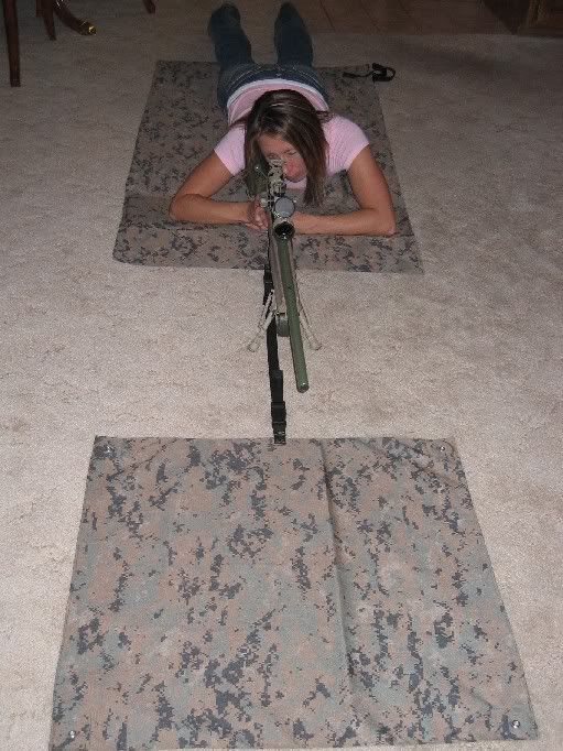 Shooting mat, blast mat...done!