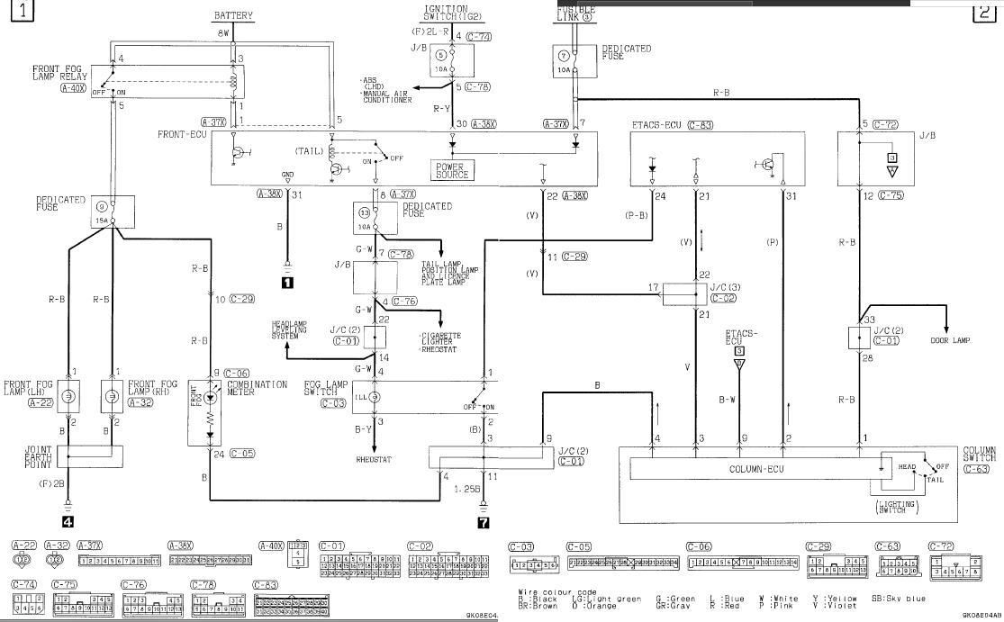 Diagram  Mitsubishi Shogun Pinin Wiring Diagram Full