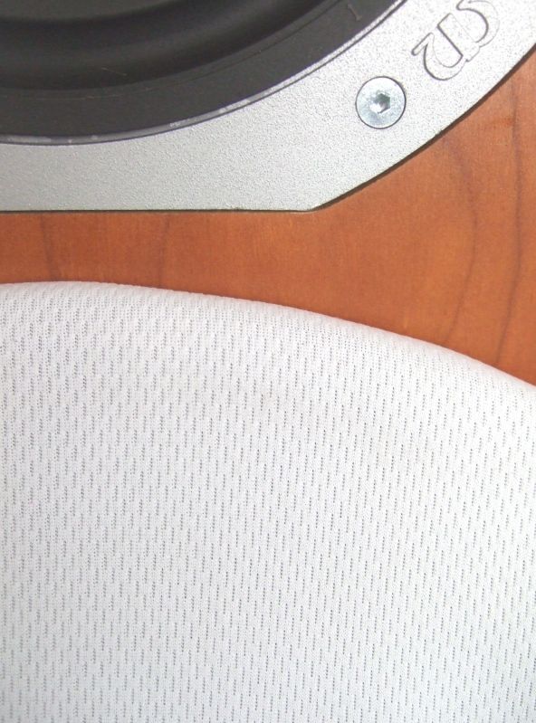 Pure White Speaker Grill Fabric Cloth 1 Metre x 500mm. Refurbish