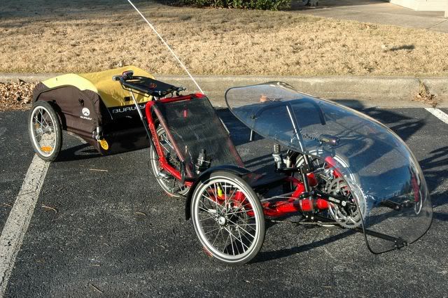 recumbent trike fairing