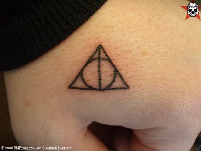 harry potter tattoos. I figured Harry Potter related