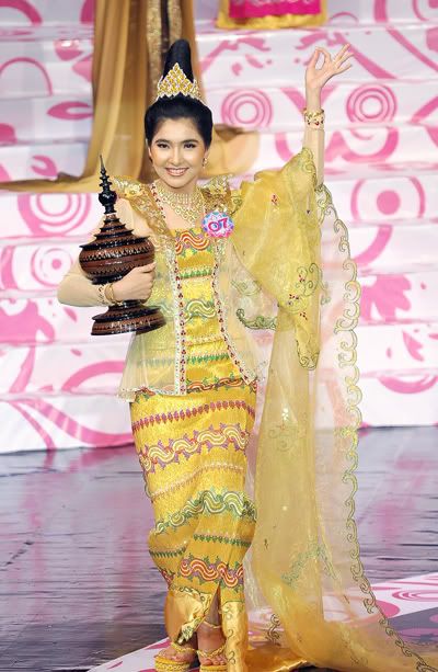 miss asean charming tv 2010 myanmar chit thu wai national costume