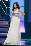 miss universe 2010 evening gown preliminary presentation egypt donia hammed