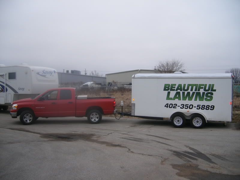 Enclosed Lawn Trailer