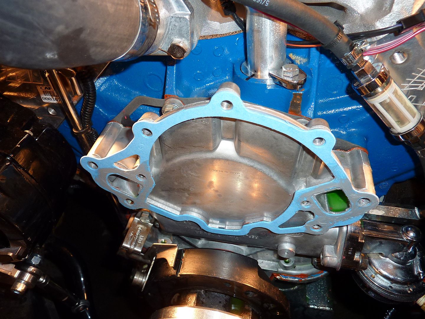 water pump leak.. bad gasket or pump? Ford Mustang Forum