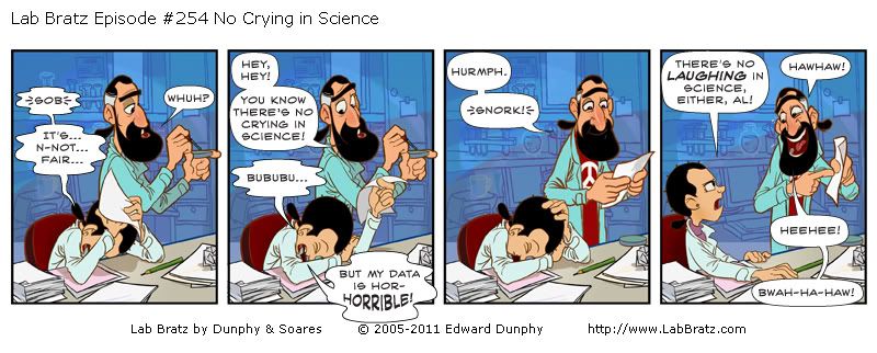 Lab Bratz #254: No Crying in Science