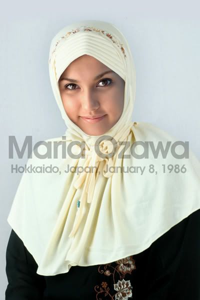 Maria Ozawa On Jilbab Fashion