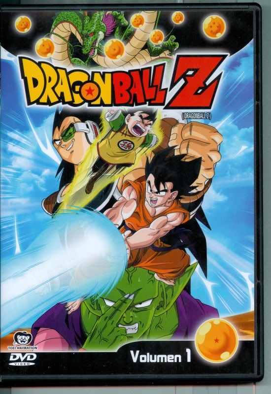 Dragon Ball Z Volumen 1 Spanish DVD Banter. • Kanzenshuu
