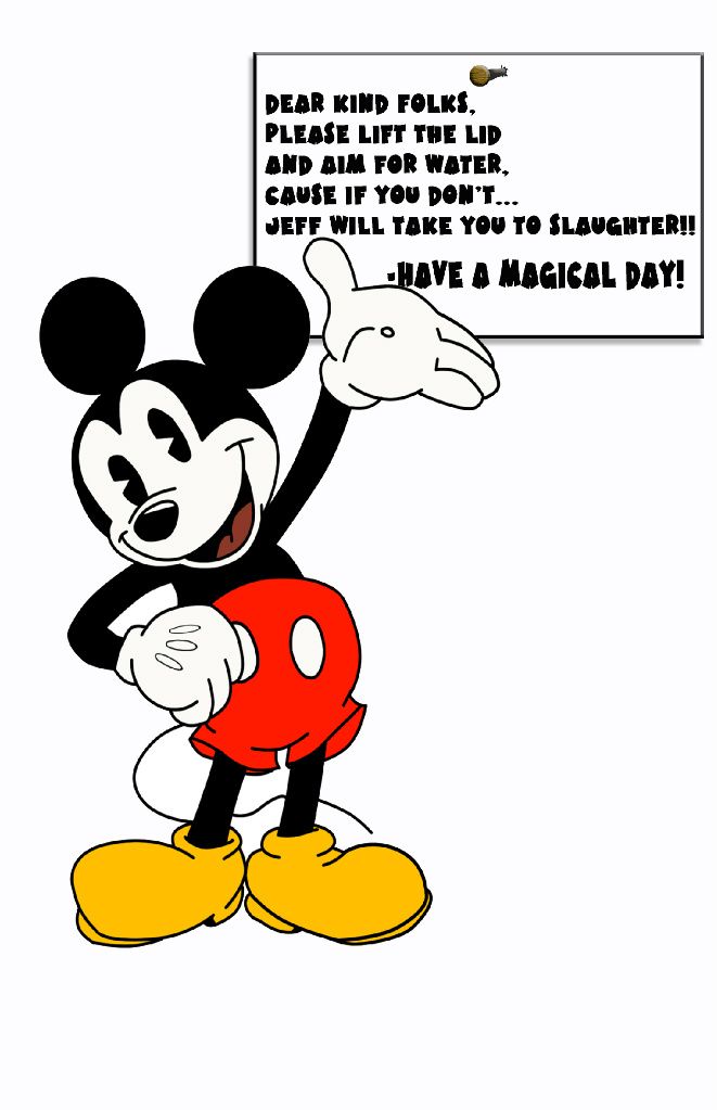 Mickey Mouse Confused
