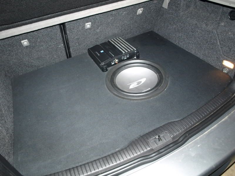 FS Custom False Floor 12'' Subwoofer Box for Gti (sub