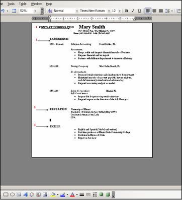 Thesis Format Template Word