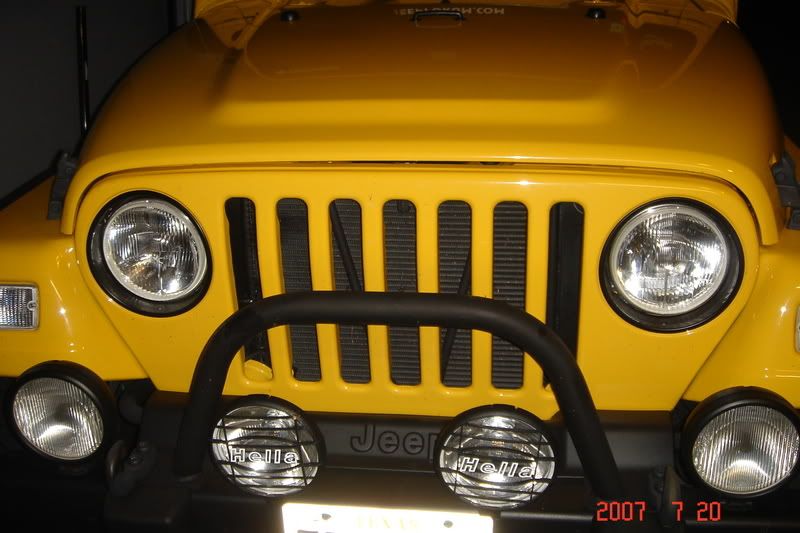 Jeep TJ Headlight conversion