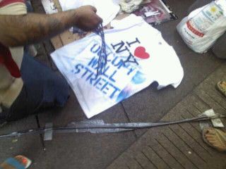 Occupy Wall St - I love New York