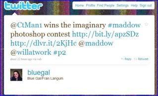 @Maddow,Imaginary,Photoshop,Contest