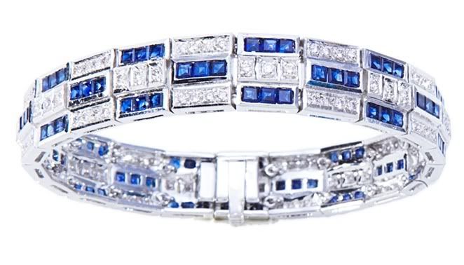 Sapphire bracelet Pictures, Images and Photos