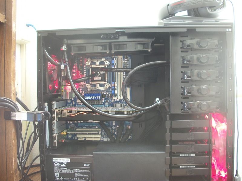 Cable Management with a HAF 922 and nonmodular PSU