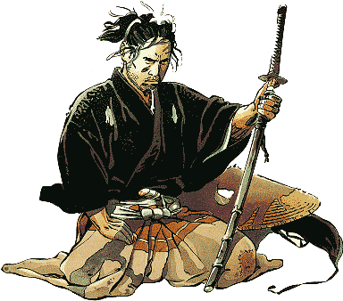 samurai clothing effigy