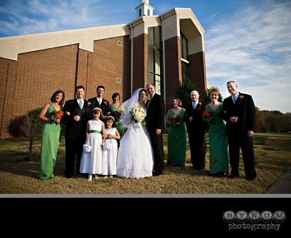 The wedding party