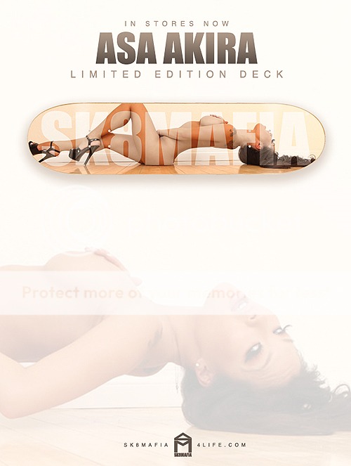 sk8mafia asa akira limited edition skateboard deck