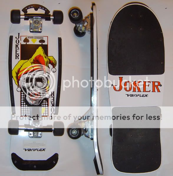 VARIFLEX Old School 80s JOKER Complete Skateboard  