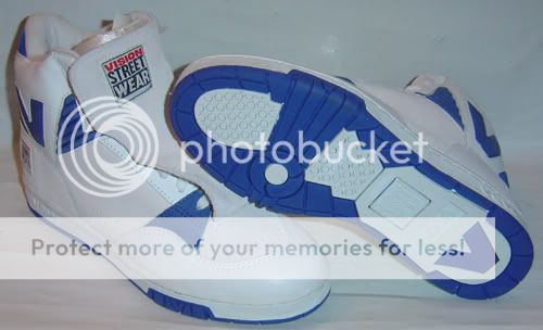 Vision Street Wear MS15000 Skateboard Shoes Wh/Blu 4 UK  