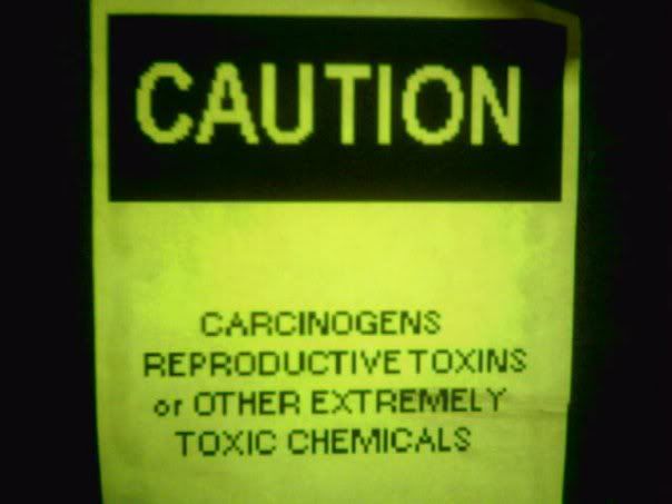 Caution: Reproductive Chemicals