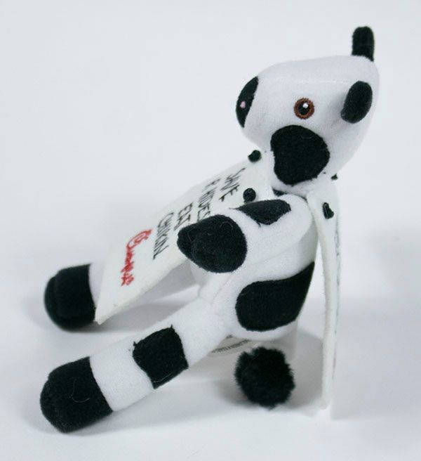 chick fil a customizable mini plush cows