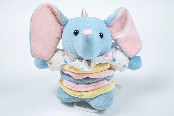 musical stuffed elephant