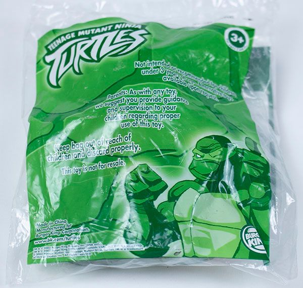 ninja turtles burger king toys