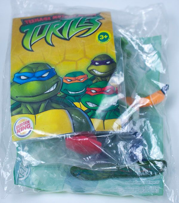 teenage mutant ninja turtles burger king toys