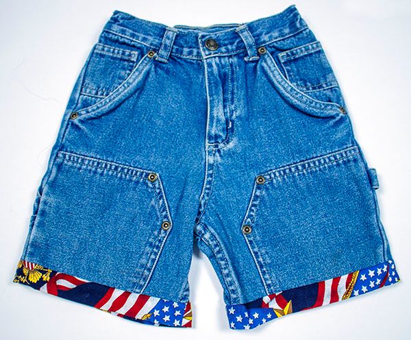 faded glory denim shorts