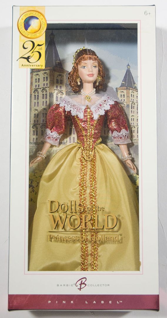 Dolls of the World Princess of Holland Barbie Collector Pink Label