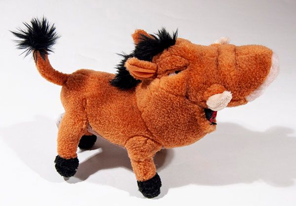 pumba stuffed toy