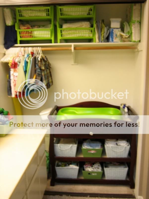 snap on changing table