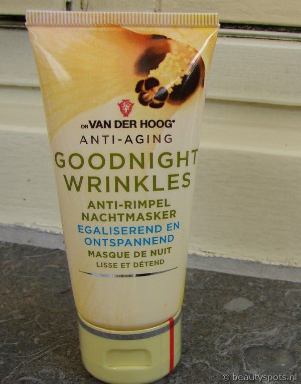 Dr van der Hoog Goodnight Wrinkles anti-rimpel nachtmasker