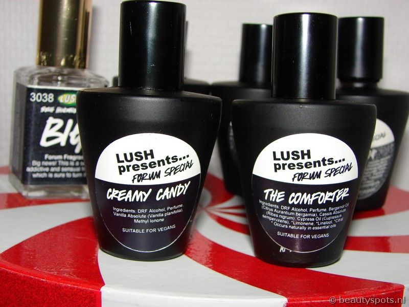 Limited edition Lush parfums