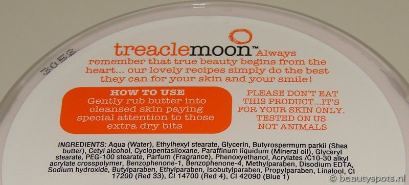 Treacle Moon body butter