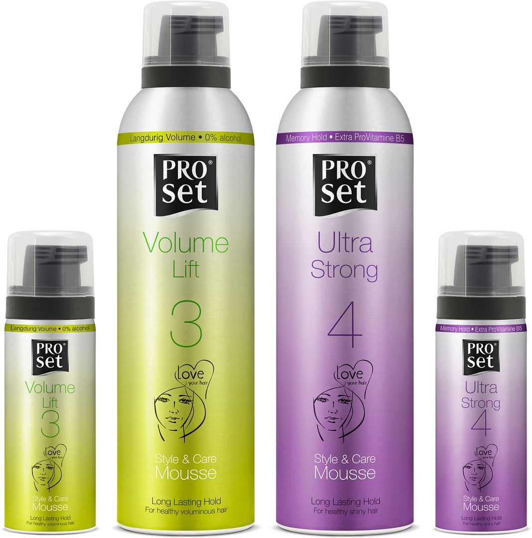 Beautynieuws ProSet Style & Care Mousse