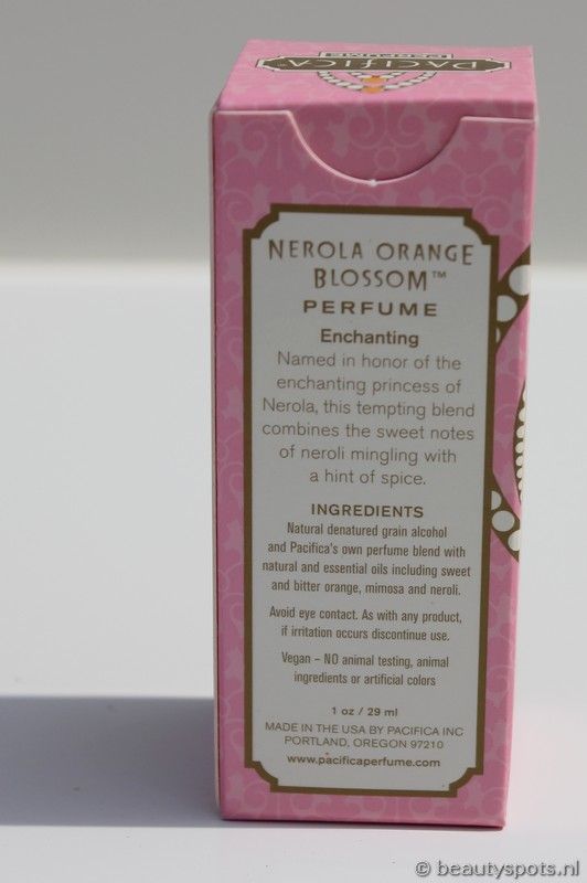 Pacifica Nerola Orange Blossom Perfume