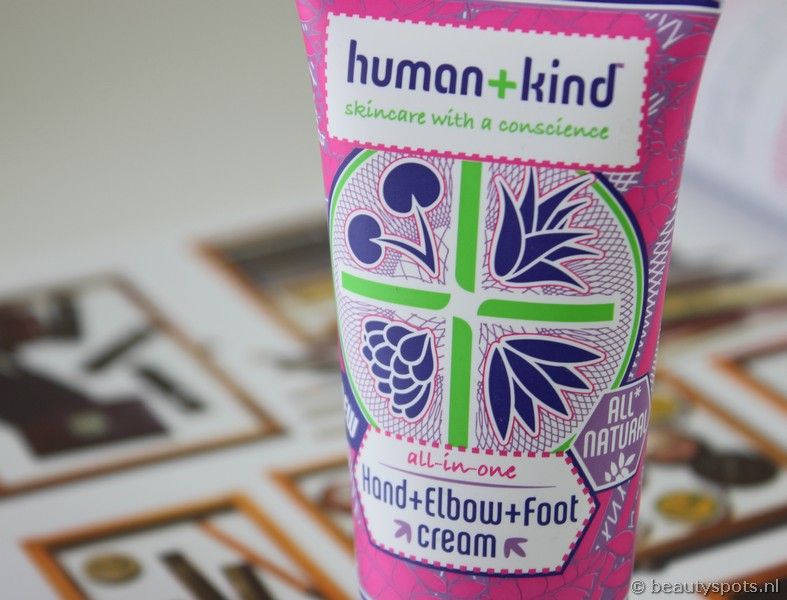 Human+Kind all-in-one Hand Elbow Foot Cream