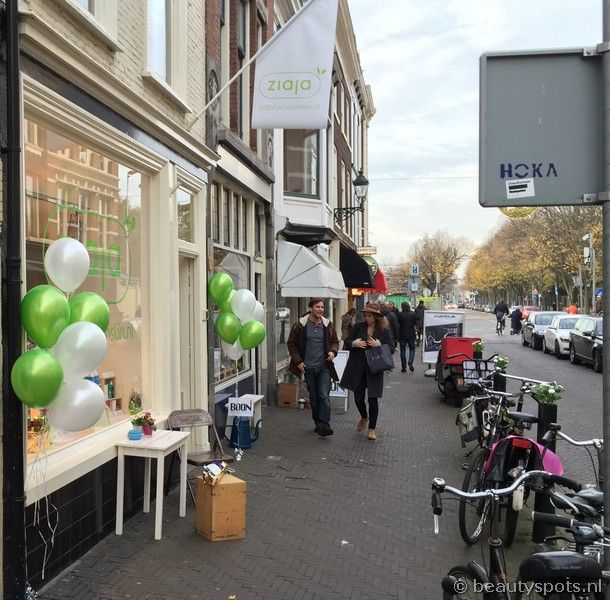 Openingsevent Ziaja winkel in Den Haag