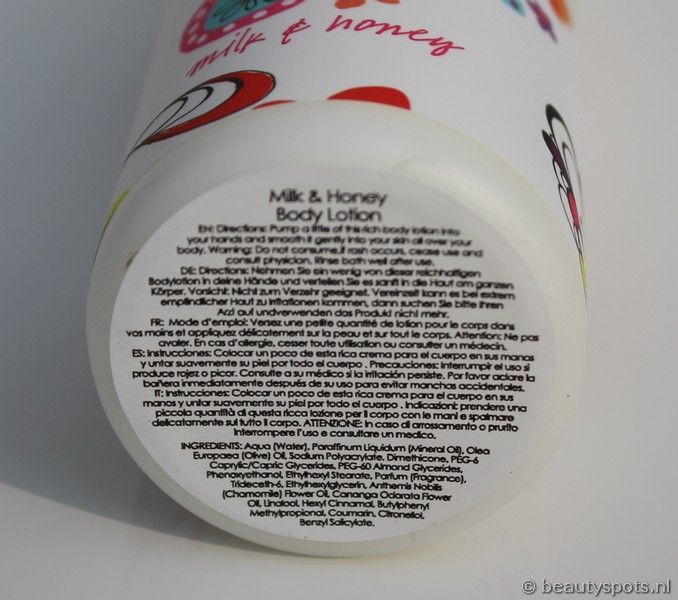 Bomb Cosmetics Body Lotion Milk and Honey