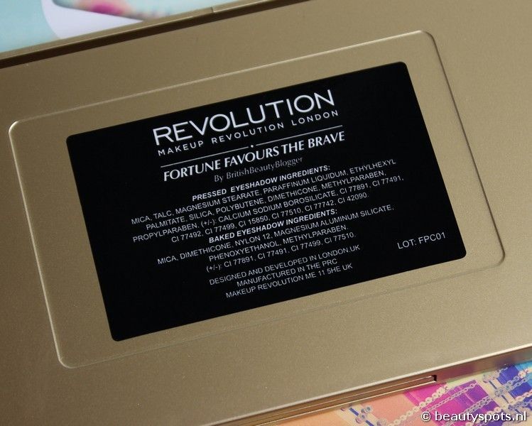 Makeup Revolution Fortune Favours the Brave